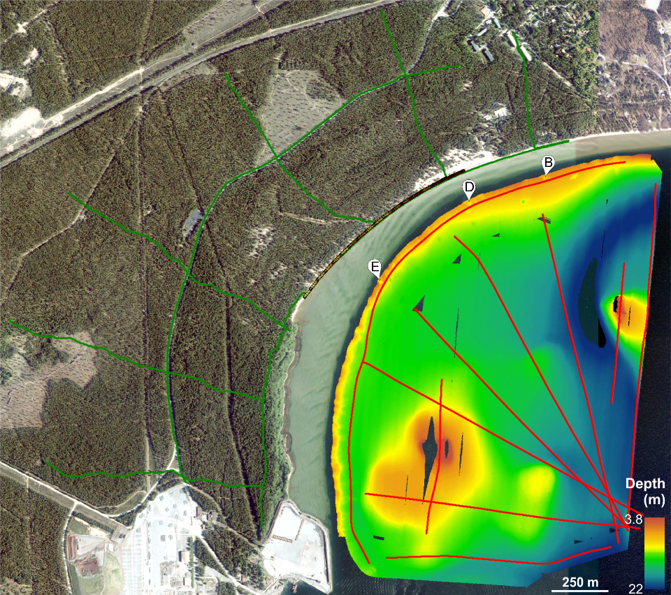 radar image seamount